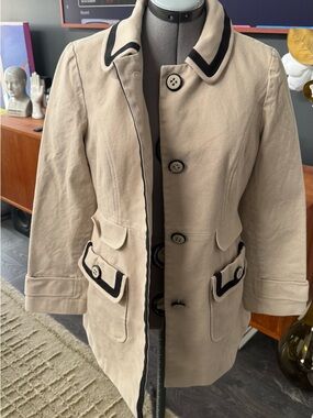 Halogen cotton trench Coat